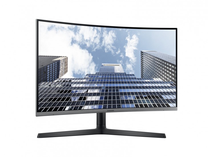 Monitor LED Samsung LC27H800FCUXEN, 27" Curved, Full HD, FreeSync, Negru