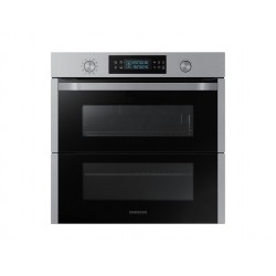 Cuptor incorporabil Samsung NV75N5671RS, Electric, 75 l, Dual Cook Flex, Grill, Autocuratare pirolitica, Clasa A+, Inox