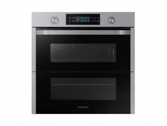 Cuptor incorporabil Samsung NV75N5671RS, Electric, 75 l, Dual Cook Flex, Grill, Autocuratare pirolitica, Clasa A+, Inox