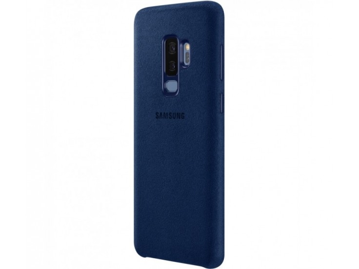 Husa Alcantara Cover pentru Samsung Galaxy S9 Plus, Blue