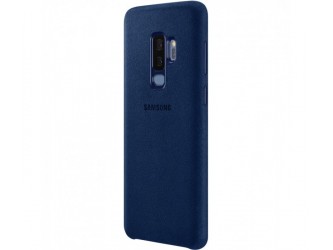 Husa Alcantara Cover pentru Samsung Galaxy S9 Plus, Blue
