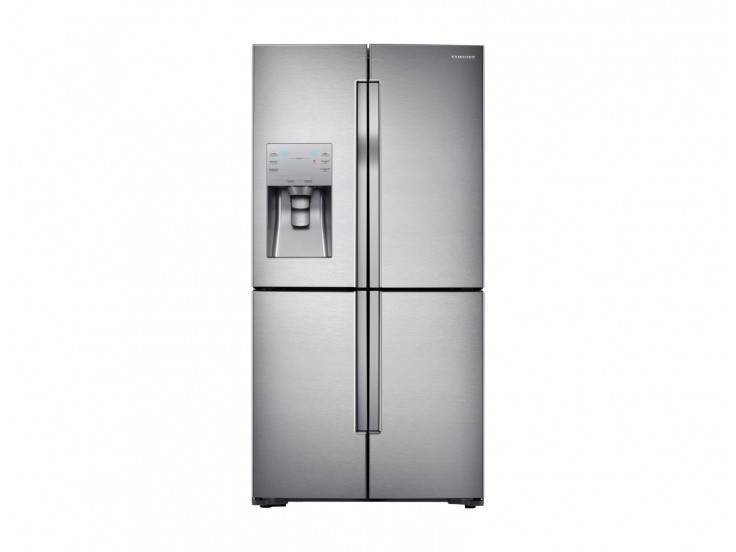 Side by side Samsung RF56J9041SR, 564 l, Clasa A++, Full No Frost, Triple Metal Cooling, Digital Invertor, Dispenser, Inox