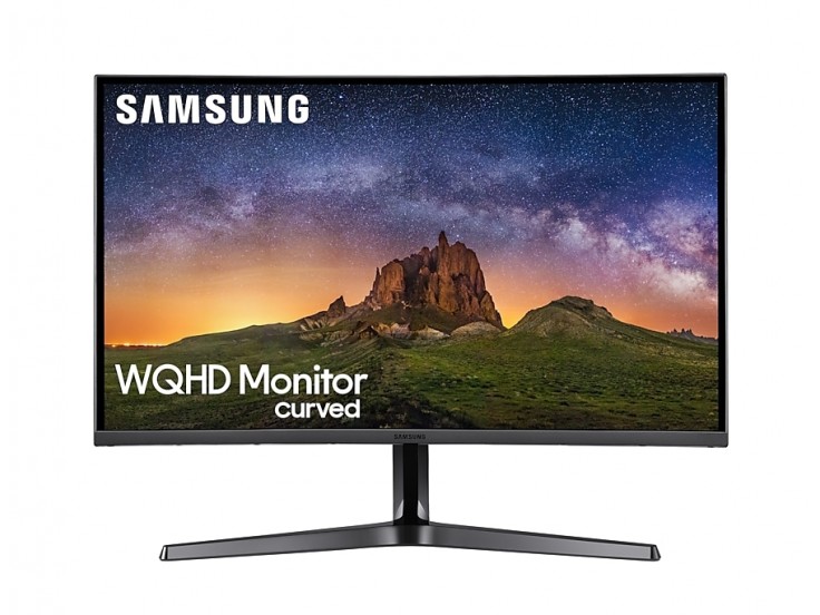 Monitor Gaming Curbat QLED Samsung LC27HG70QQUXEN, WQHD, 27 inch, 144Hz, 1ms, HDR, FreeSync, Negru