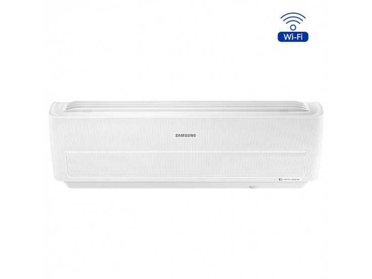 Aparat de aer conditionat Samsung Wind-Free, AR09RXWXCWKNEU, 9000 BTU, Clasa A++, Smart control, Wi-Fi, R32 (2019)