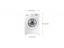 Masina de spalat rufe SAMSUNG WW80J3283KW, 1200RPM, 8kg, A+++