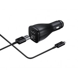 Incarcator Auto Samsung Dual Fast Charger 2x USB, 2A, EP-LN920BBEGWW
