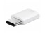 Adaptor USB Type-C Samsung la MicroUSB, White