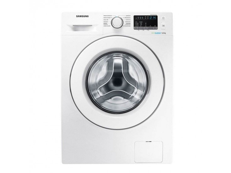 Masina de spalat rufe Samsung Eco Bubble WW60J4060LW/LE, 6 kg, A+++