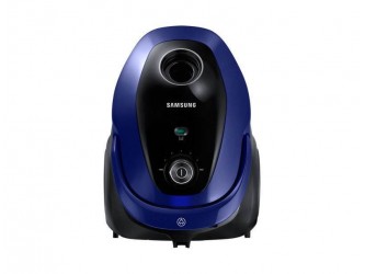 Aspirator cu sac Samsung VC07M25E0WB, 2.5 l, 750 W, Tub telescopic, Accesorii 2 in 1, Albastru