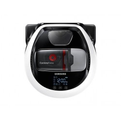 Robot de aspirare Samsung VR10M702HUW, 20W, 0.3L, FullView Sensor 2.0, Edge Clean Master, Cyclone Force, Timer, mod Turbo