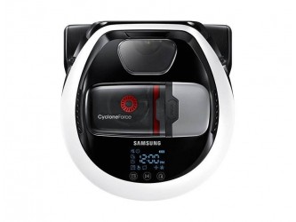 Robot de aspirare Samsung VR10M702HUW, 20W, 0.3L, FullView Sensor 2.0, Edge Clean Master, Cyclone Force, Timer, mod Turbo
