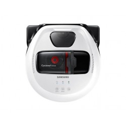 Robot de aspirare Samsung VR10M701HUW, 10W, 0.3L, FullView Sensor 2.0, Edge Clean Master, Wi-fi, Cyclone Force, Timer, mod Turbo