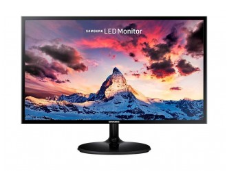 Monitor LED Samsung 27", LS27F350FHUXEN, Full HD, D-Sub, HDMI, Slim, Negru