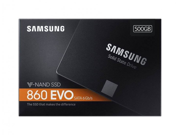 Solid State Drive (SSD) Samsung 860 EVO 500 GB 2.5 Inch SATA III Internal SSD
