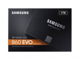 Solid State Drive (SSD) Samsung 860 EVO 1TB 2.5 Inch SATA III Internal SSD