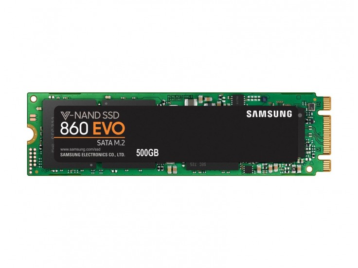 SSD Samsung MZ-N6E500BW, 860 EVO, 500GB, SATA III M.2 (2280)