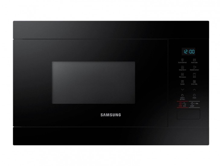 Cuptor cu microunde incorporabil Samsung MG22M8054AK, 22 l, 850 W, Digital, Grill, Display LED, Black
