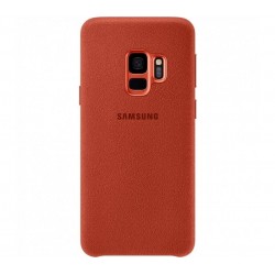 Husa Alcantara Cover pentru Samsung Galaxy S9, Red
