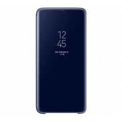 Husa Clear View Standing Cover Samsung Galaxy S9 Plus, Blue
