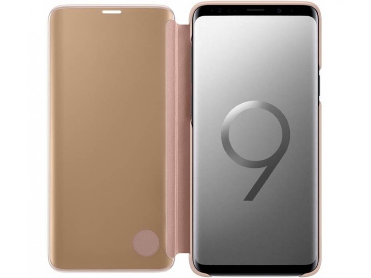Husa Clear View Standing Cover Samsung Galaxy S9 Plus, Purple