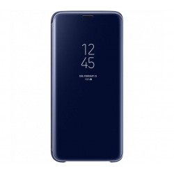 Husa Clear View Standing Cover Samsung Galaxy S9, Black
