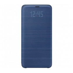 Husa LED View Cover pentru Samsung Galaxy S9 Plus, Blue
