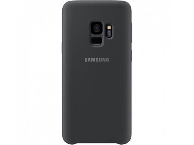 Husa Silicone Cover pentru Samsung Galaxy S9, Black
