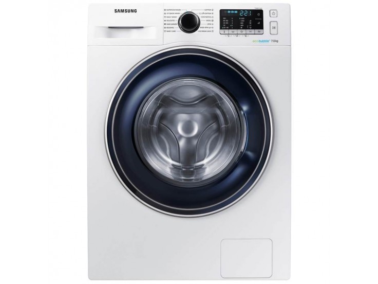 Masina de spalat rufe Samsung WW70J5545FW, EcoBubble, 7 kg, 1400 RPM, Clasa A+++, Alb