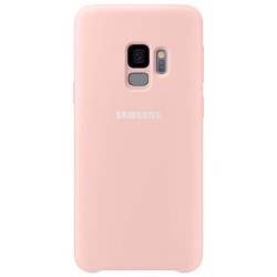 Husa Silicone Cover pEF-PG960TPEGWW EF-PG960TPEGWW entru Samsung Galaxy S9, Roz Prafuit