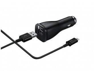 Incarcator auto Samsung EP-LN915CBEGWW, Fast Charger, USB Type-C, AFC, Black