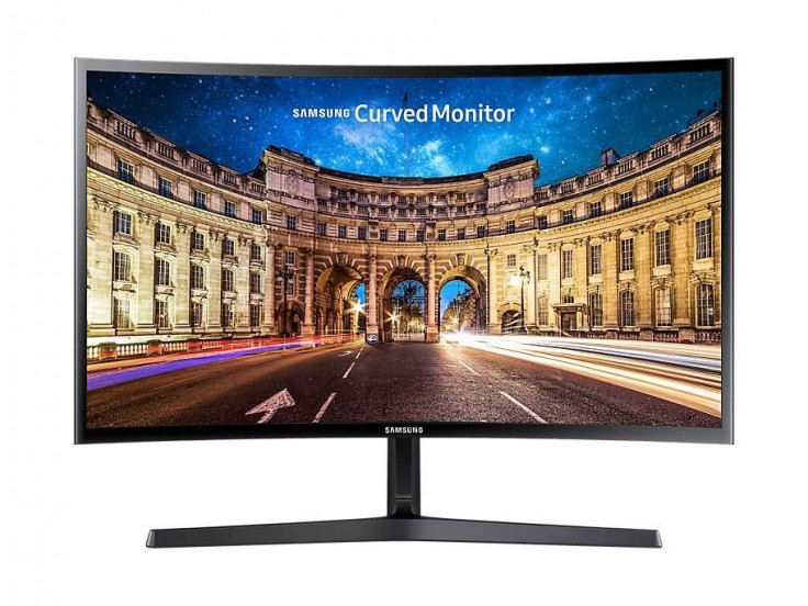 Monitor LED Samsung 27" Curved LC27F398FWUXEN, Full HD, HDMI, Display Port, Headphone, Tilt