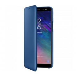 Husa Flip Wallet Samsung Galaxy A6 (2018), Blue