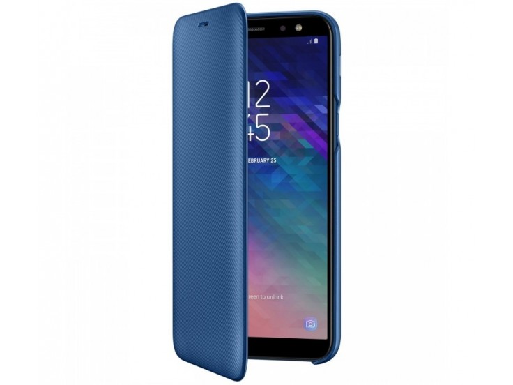 Husa Flip Wallet Samsung Galaxy A6 (2018), Blue