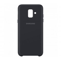 Husa Dual Layer Cover Samsung Galaxy A6 Plus (2018), Black