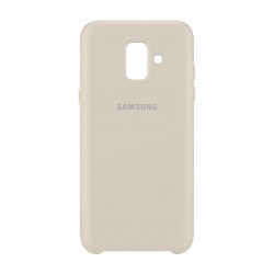 Husa Dual Layer Cover Samsung Galaxy A6 Plus (2018), Gold