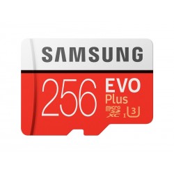 Card de memorie Samsung Micro-SDHC EVO Plus 256GB, Clasa 10, UHS-1 2017, MB- MC256GA/EU