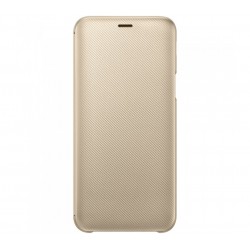 Husa Flip Wallet Samsung Galaxy J6 (2018), Gold