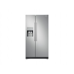 Side by side Samsung RS50N3513SA/EO, 501l, Clasa A+, Full No Frost, Compresor Digital Invertor, Display, Metal Graphite