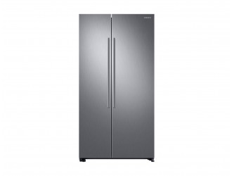 Side by side Samsung RS66N8100S9/EF, 647l, Clasa A+, Full No Frost, Twin Cooling, Compresor Digital Invertor, Inox