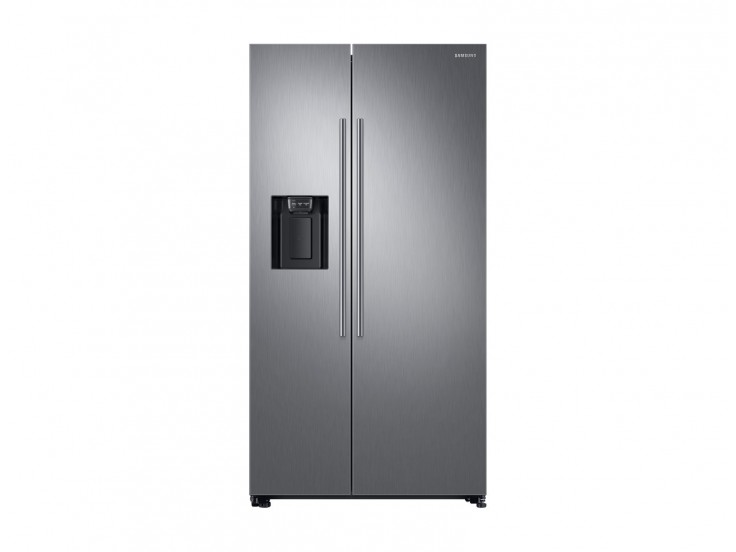 Side by side Samsung RS67N8210S9/EF, 609l, Clasa A+, Full No Frost,Twin Cooling, Compresor Digital Invertor, Display,Inox