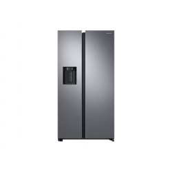 Side by side Samsung RS68N8321S9/EF 617l, Clasa A++, Full No Frost, Twin Cooling, Compresor Digital Invertor, Display, Inox