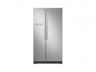 Side by side Samsung RS54N3003SA/EO, 535l, Clasa A+, Full No Frost, Compresor Digital Invertor, Display, Metal Graphite