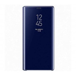 Husa Clear View Standing Cover Samsung Galaxy Note 9, Blue
