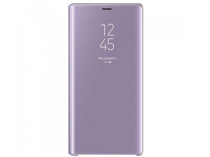 Husa Clear View Standing Cover Samsung Galaxy Note 9, Violet