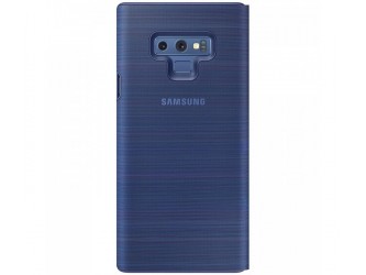Husa LED View Cover pentru Samsung Galaxy Note 9, Blue