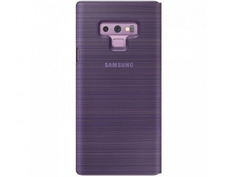 Husa LED View Cover pentru Samsung Galaxy Note 9, Violet