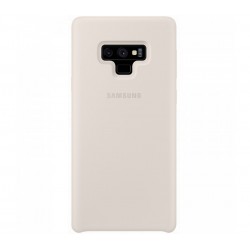 Husa Silicone Cover pentru Samsung Galaxy Note 9, White