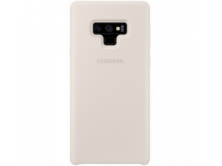 Husa Silicone Cover pentru Samsung Galaxy Note 9, White