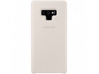Husa Silicone Cover pentru Samsung Galaxy Note 9, White