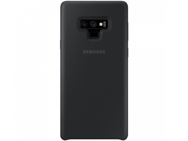Husa Silicone Cover pentru Samsung Galaxy Note 9, Black
